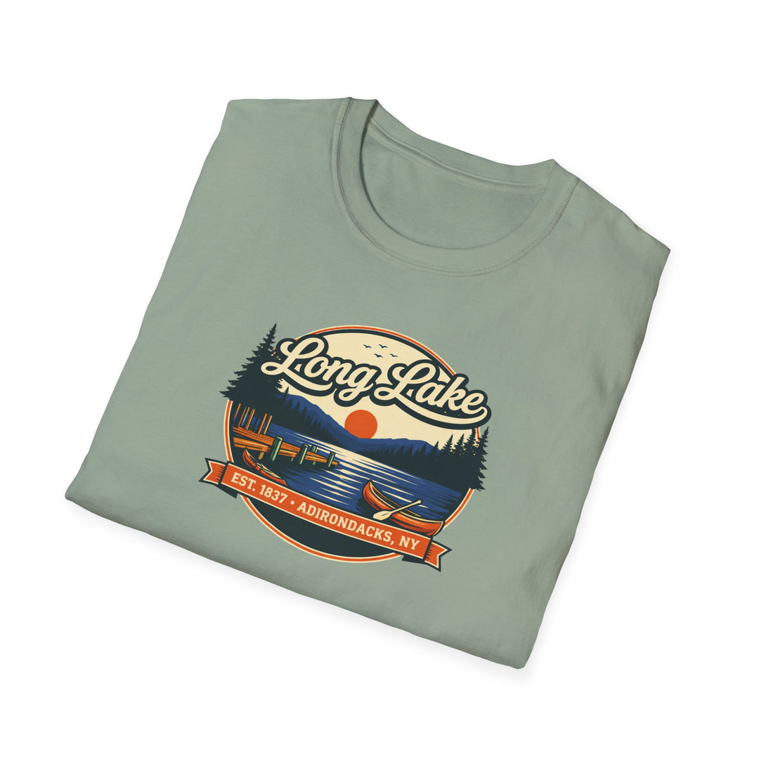 Long Lake Sunset Unisex T-Shirt