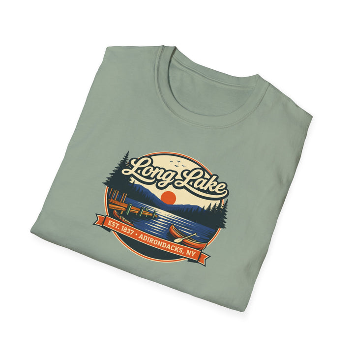 Long Lake Sunset Unisex T-Shirt