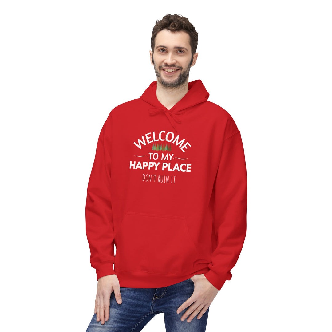Welcome To My Happy Place Hoodie