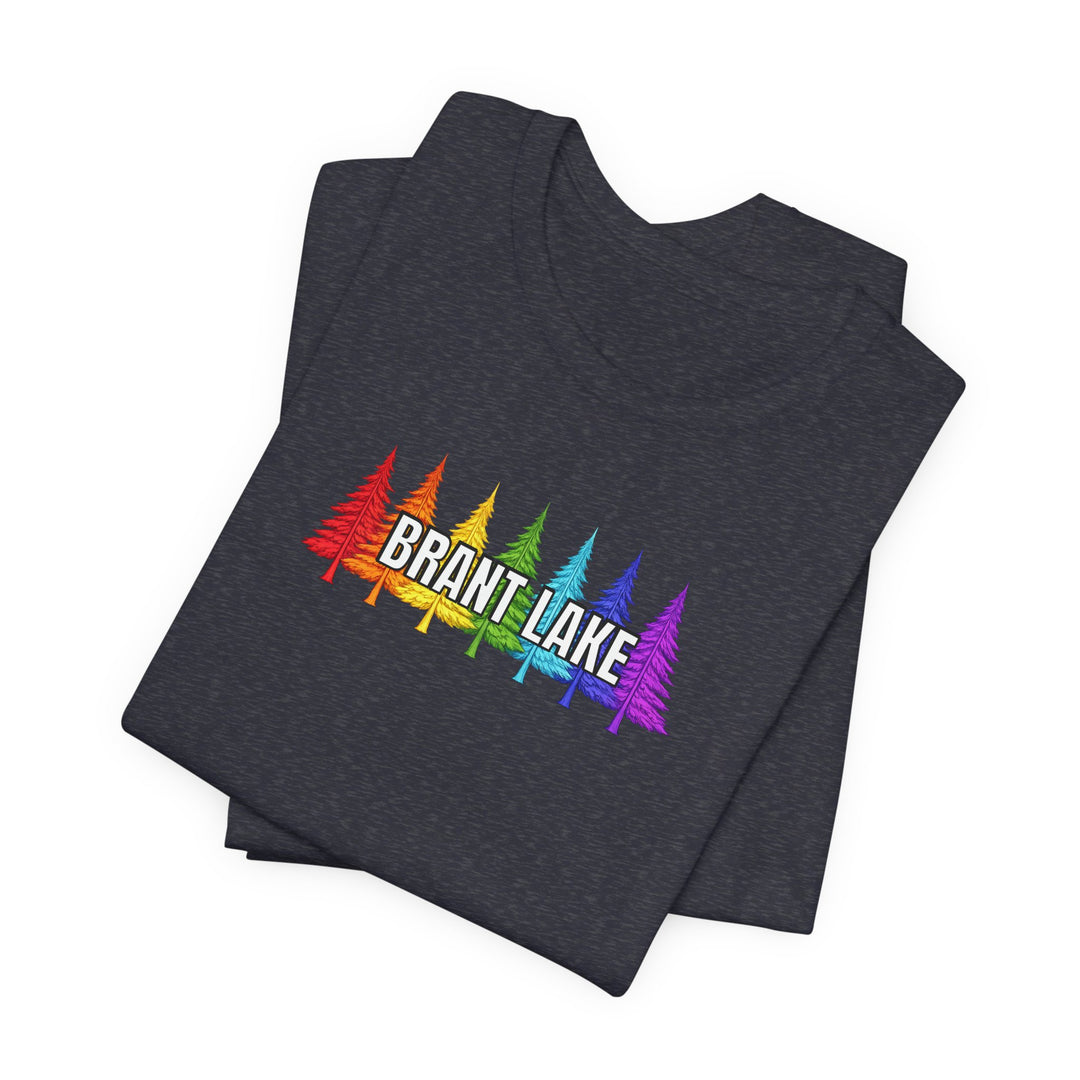 Brant Lake Rainbow Trees Tee