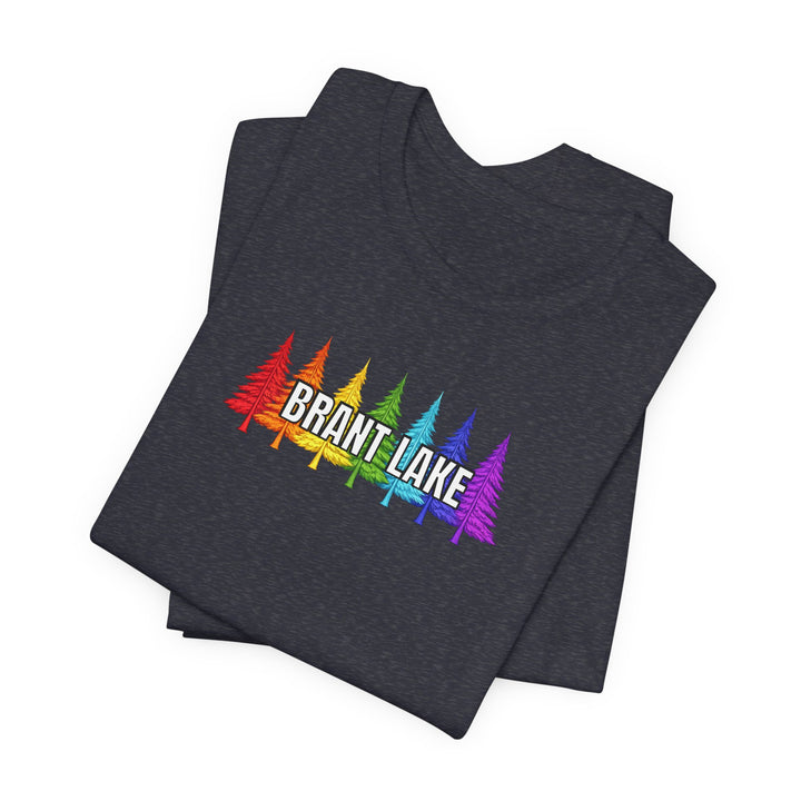 Brant Lake Rainbow Trees Tee