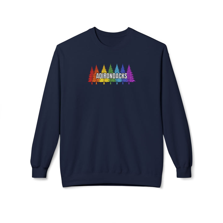 Adirondack  Rainbow Trees Sweatshirt