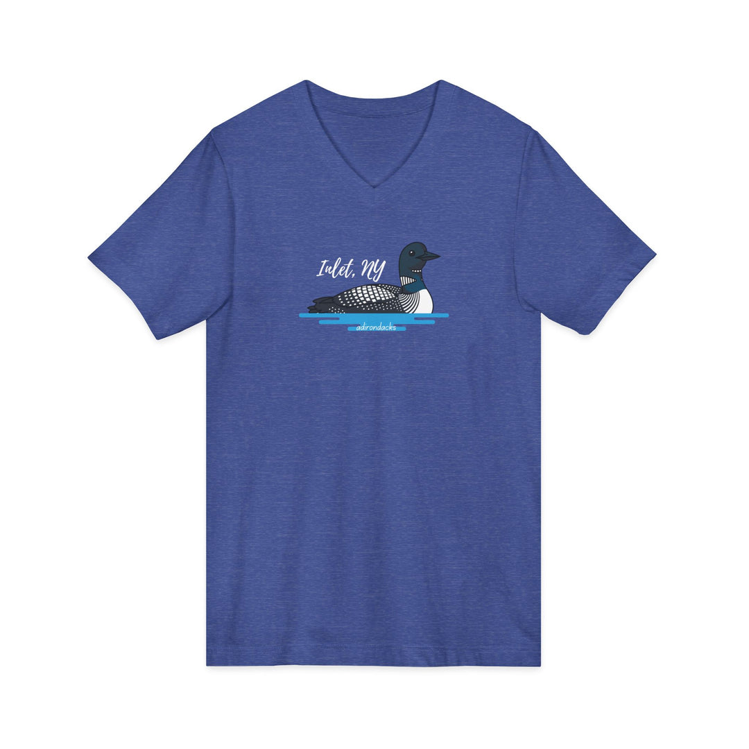 Inlet Loon Unisex V-Neck T-Shirt