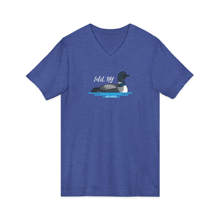 Inlet Loon Unisex V-Neck T-Shirt