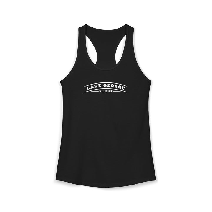 Lake George Est 1810 Racerback Tank