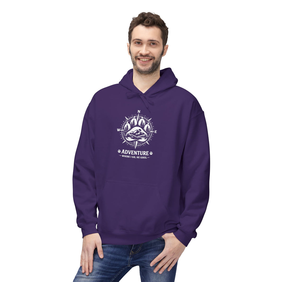 Where I Go, He Goes Hoodie