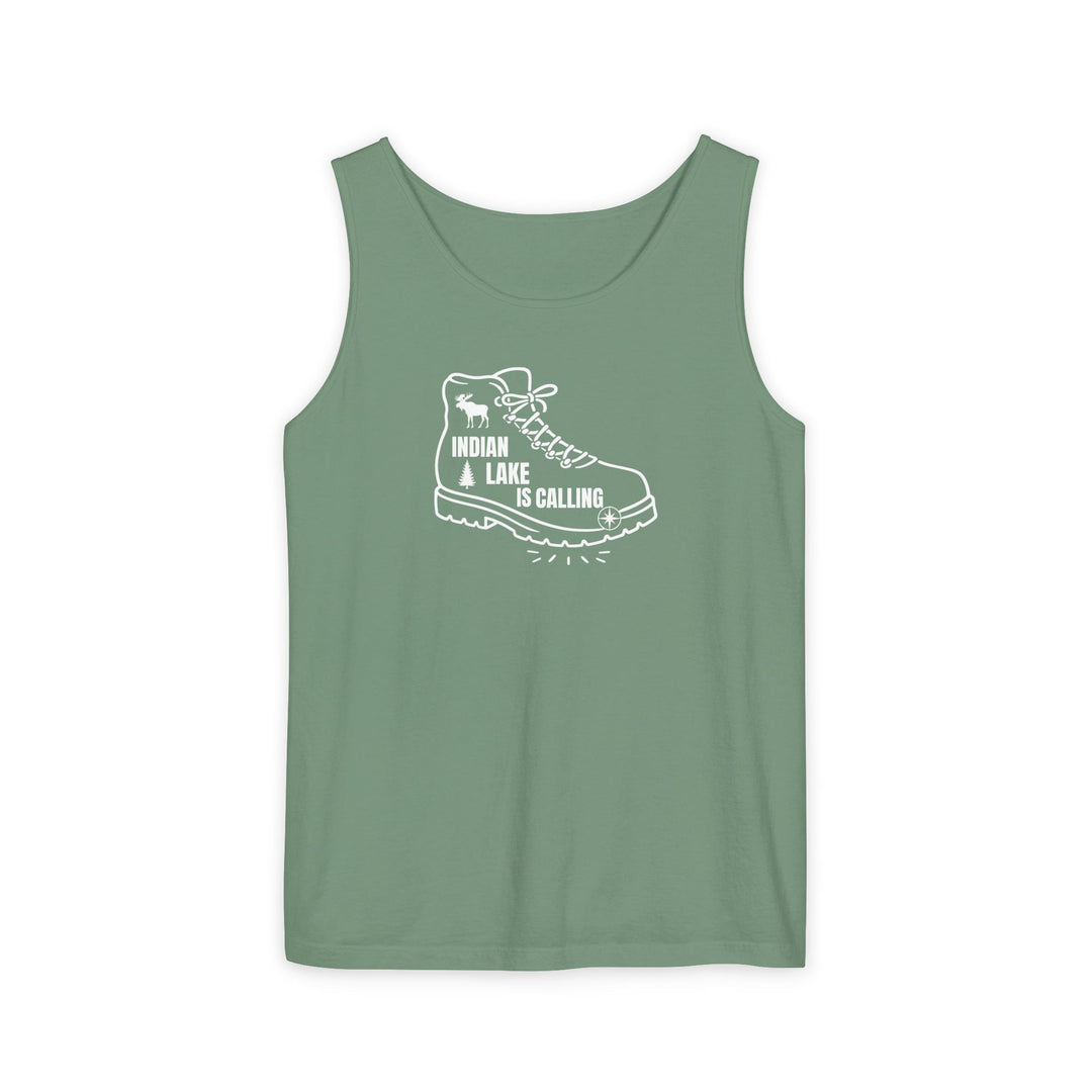 Indian Lake is Calling Unisex Tank