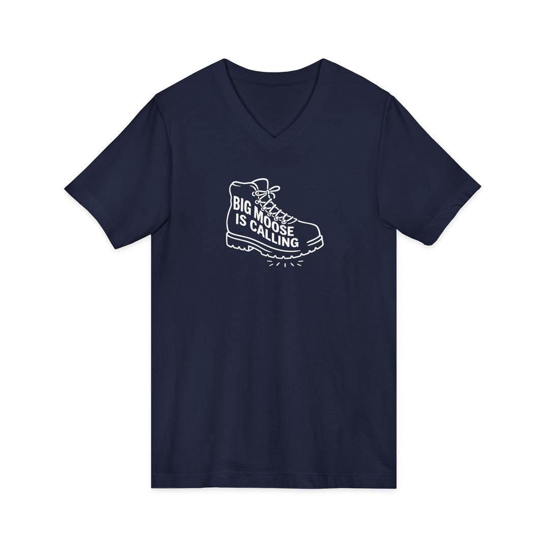 Big Moose Boot Unisex V-Neck Tee