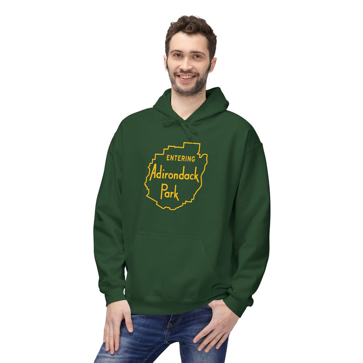 Entering Adirondack Park Hoodie
