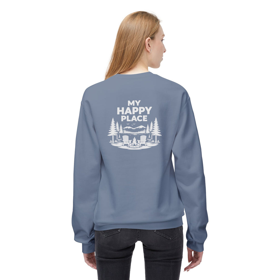 Adirondacks, My Happy Place Sweatshirt