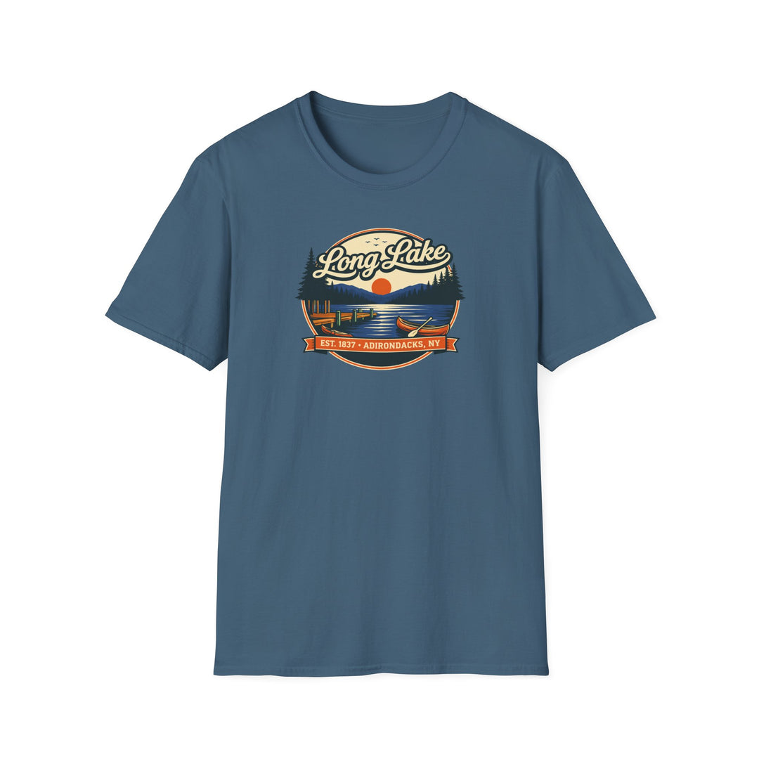 Long Lake Sunset Unisex T-Shirt