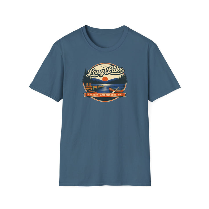 Long Lake Sunset Unisex T-Shirt