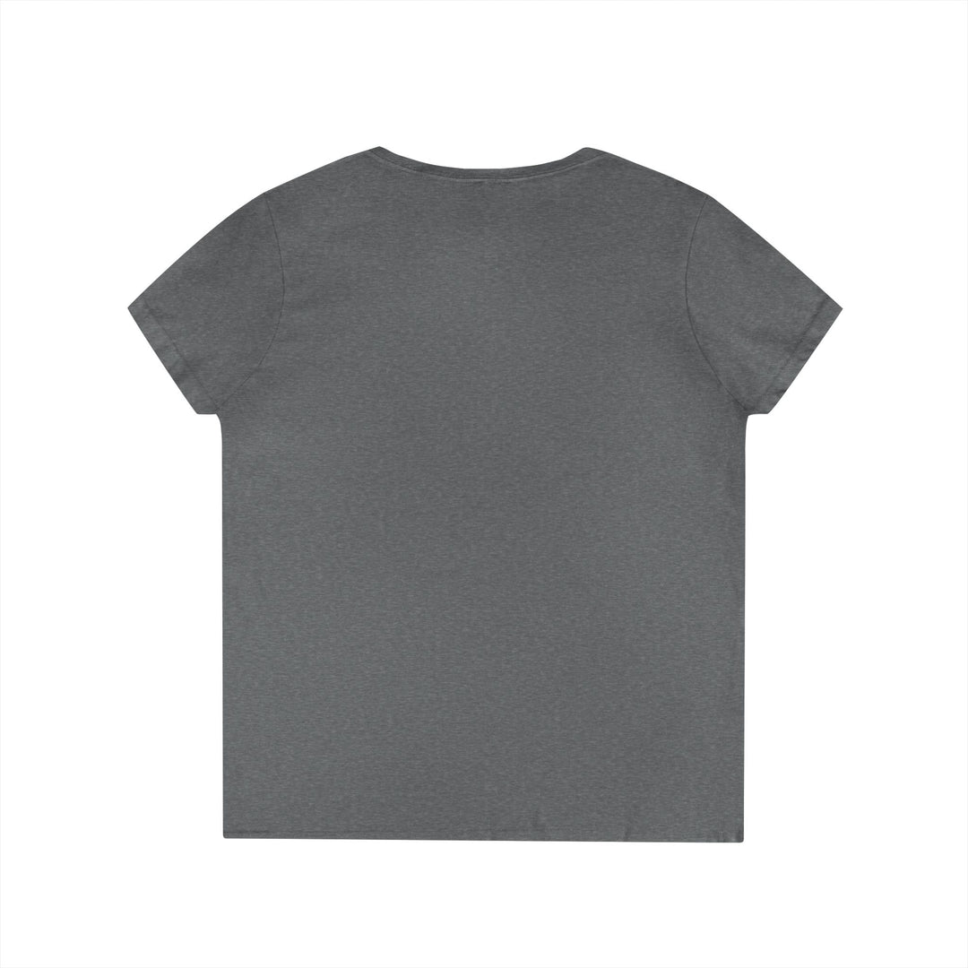 Inlet Ladies V-Neck T-Shirt - Red Chairs