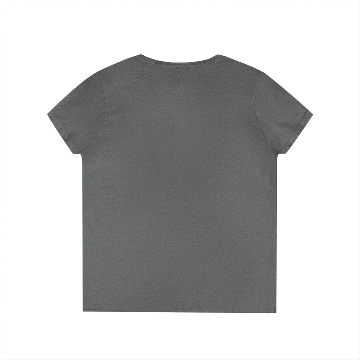 Inlet Ladies V-Neck T-Shirt - Red Chairs