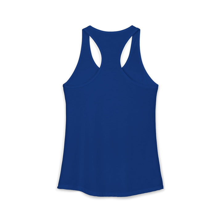 I Might Be Laid Back Ladies Racerback Tank
