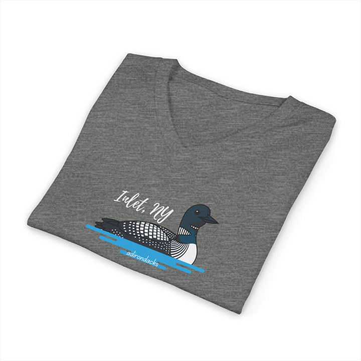 Inlet Loon Unisex V-Neck T-Shirt