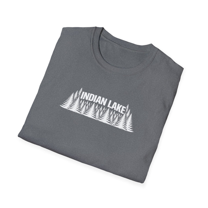 Indian Lake Unisex T-Shirt - Trees