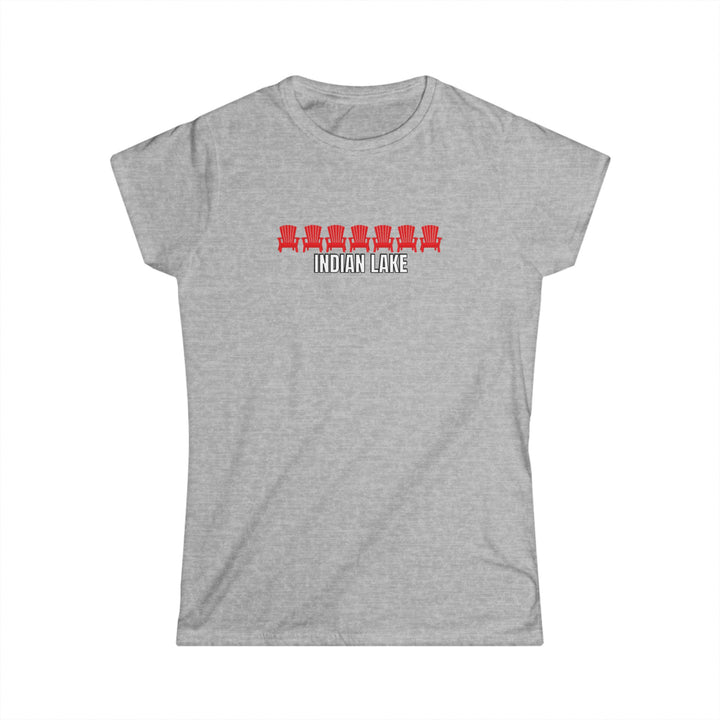 Indian Lake Ladies Tee - ADK Chairs