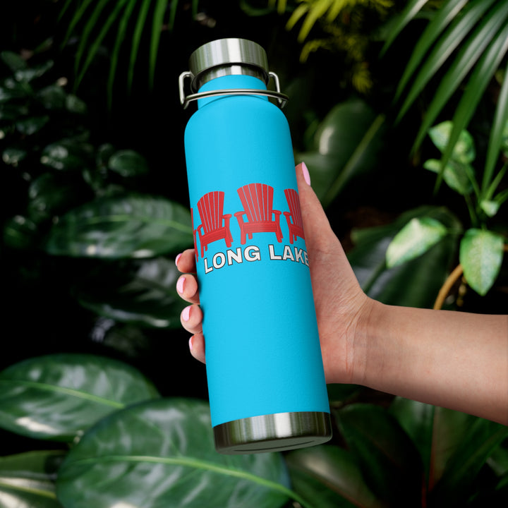 Long Lake ADK Chairs Stainless Water Bottle – 22oz