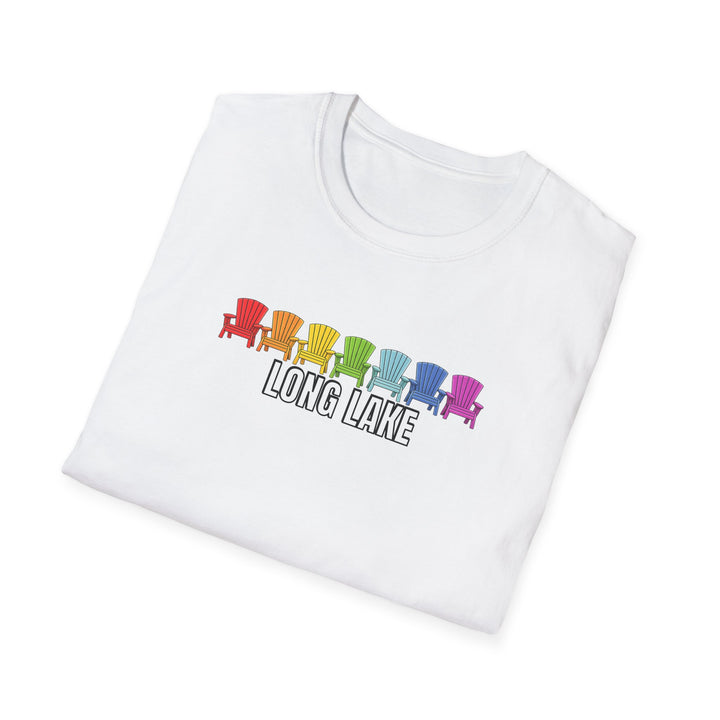 Long Lake Rainbow Chairs Unisex T-Shirt