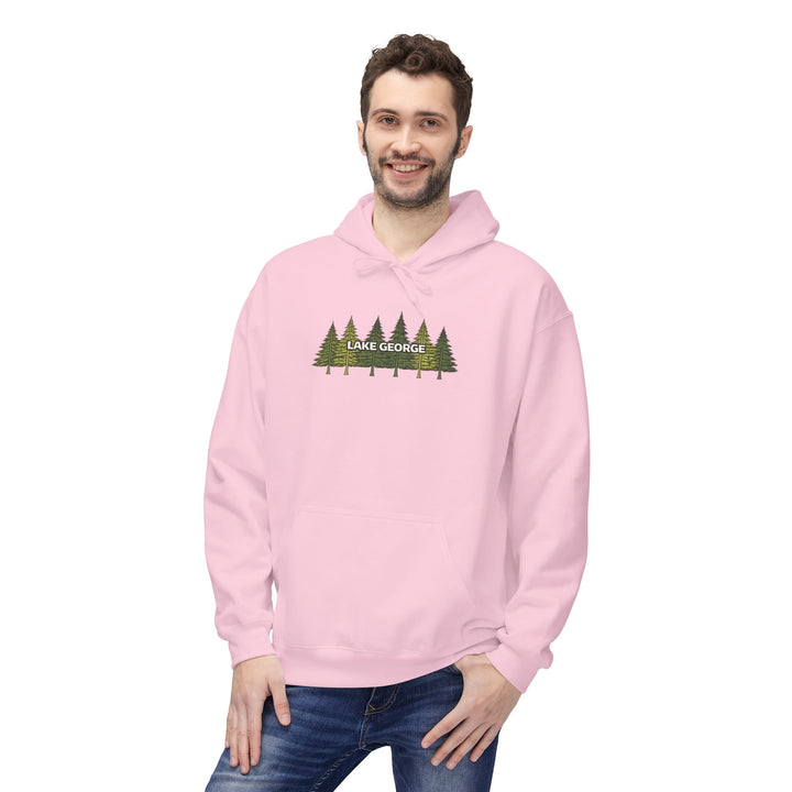 Lake George Hoodie - Green Trees