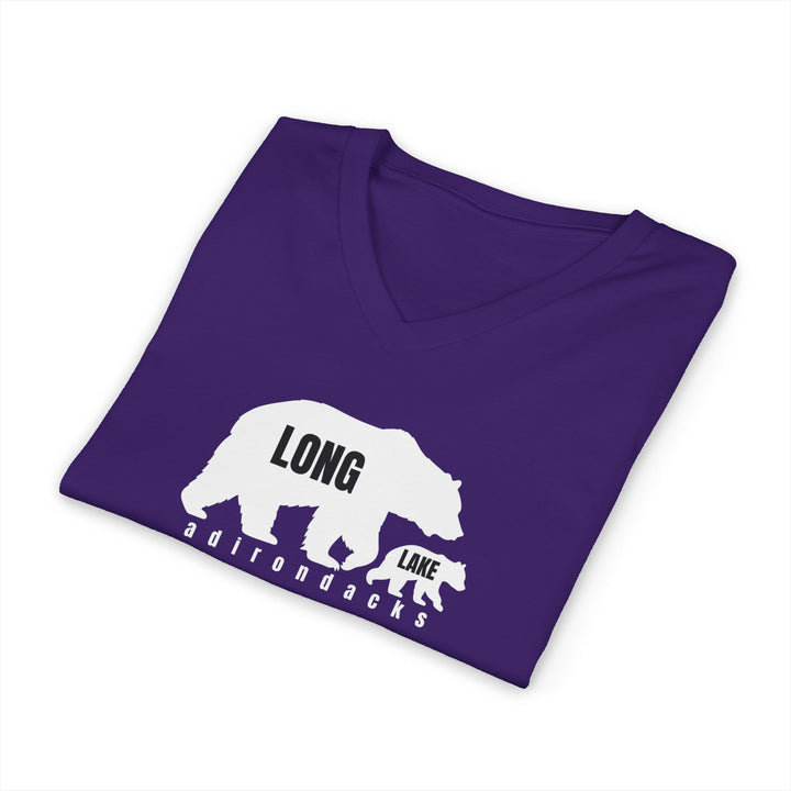 Long Lake Bears Unisex V-Neck T-Shirt