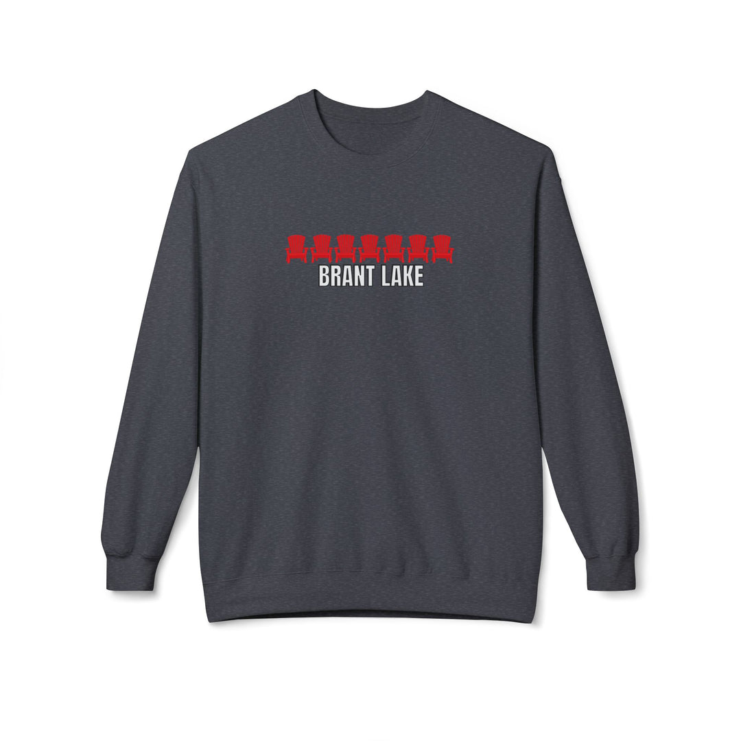 Brant Lake Sweatshirt - Red Chairs