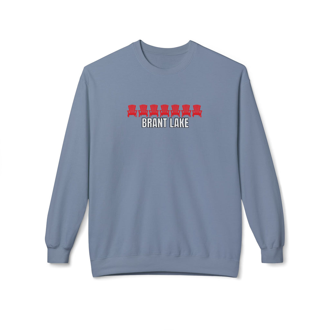 Brant Lake Sweatshirt - Red Chairs