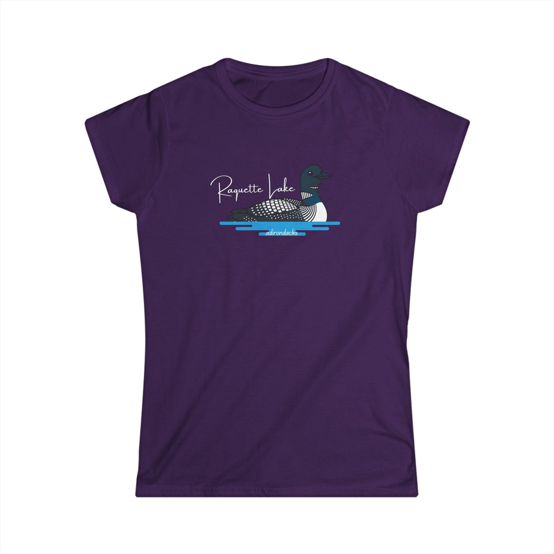 Raquette Lake Ladies Tee - Loon