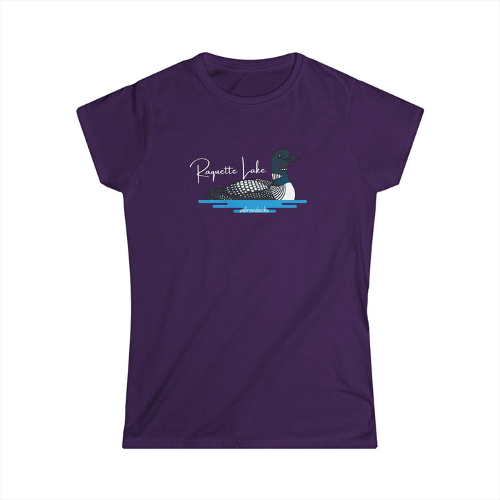 Raquette Lake Ladies Tee - Loon