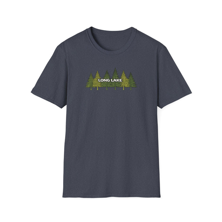 Long Lake Pine Trees Unisex T-Shirt