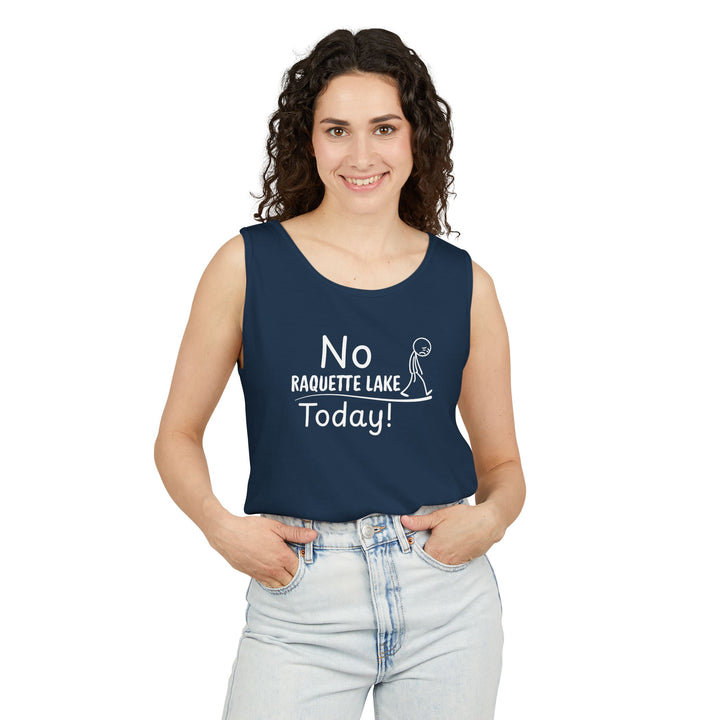 No Raquette Lake Today Unisex Tank