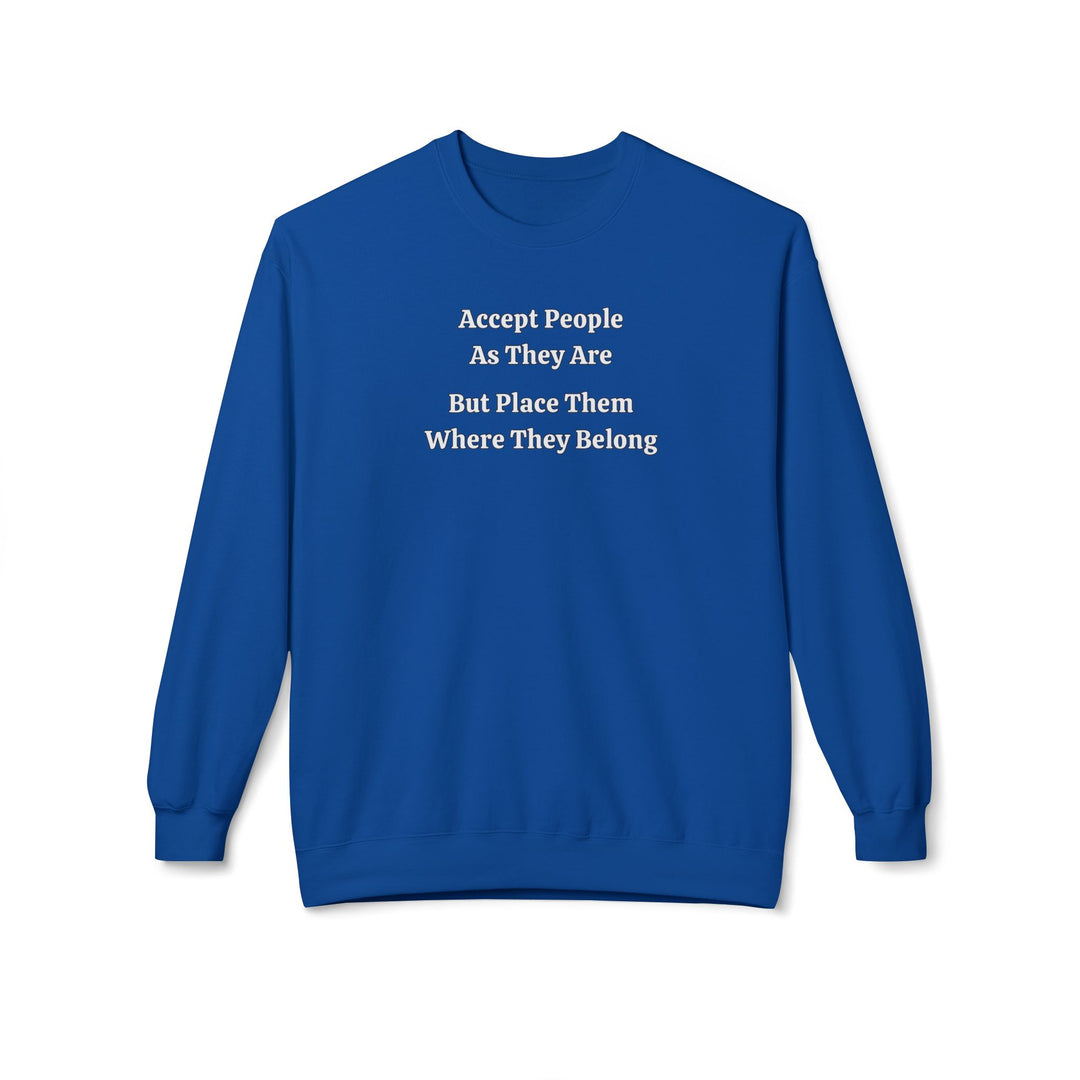 Accept People Sweatshirt