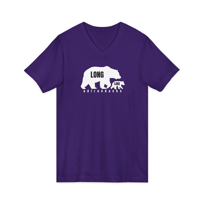Long Lake Bears Unisex V-Neck T-Shirt