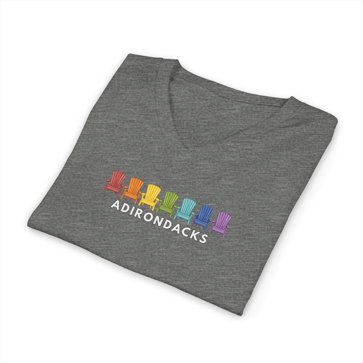 Adirondack Rainbow Chairs Unisex V-Neck