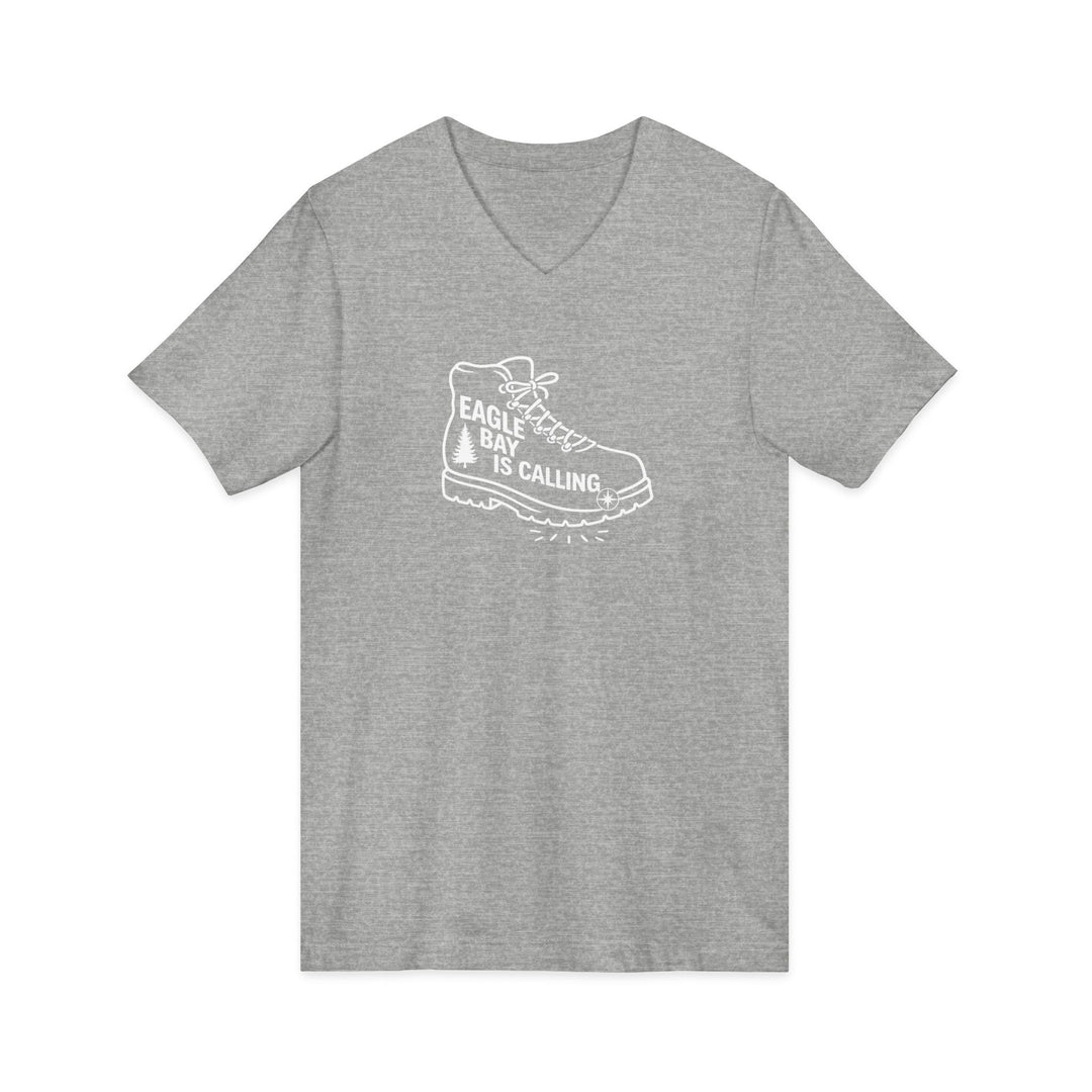 Eagle Bay is Calling Unisex V-Neck T-Shirt