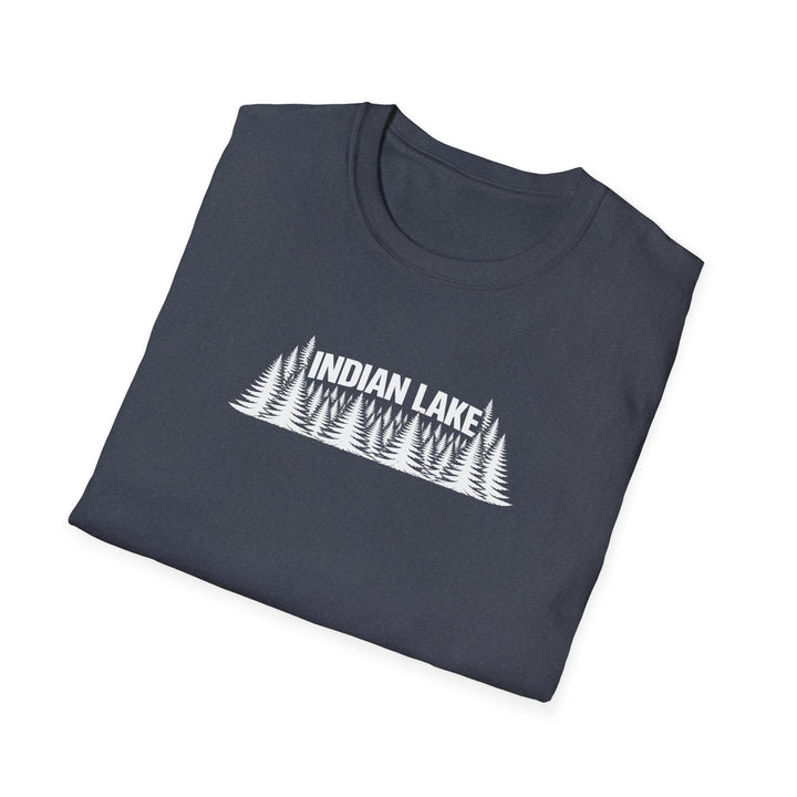 Indian Lake Unisex T-Shirt - Trees