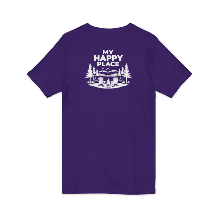 Lake George My Happy Place Unisex V-Neck