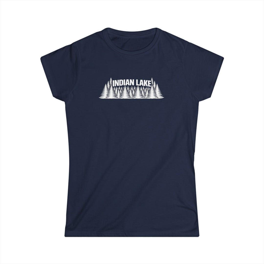 Indian Lake Ladies Tee - Trees
