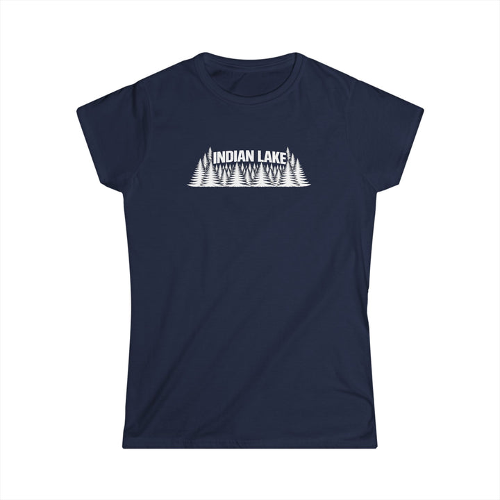 Indian Lake Ladies Tee - Trees