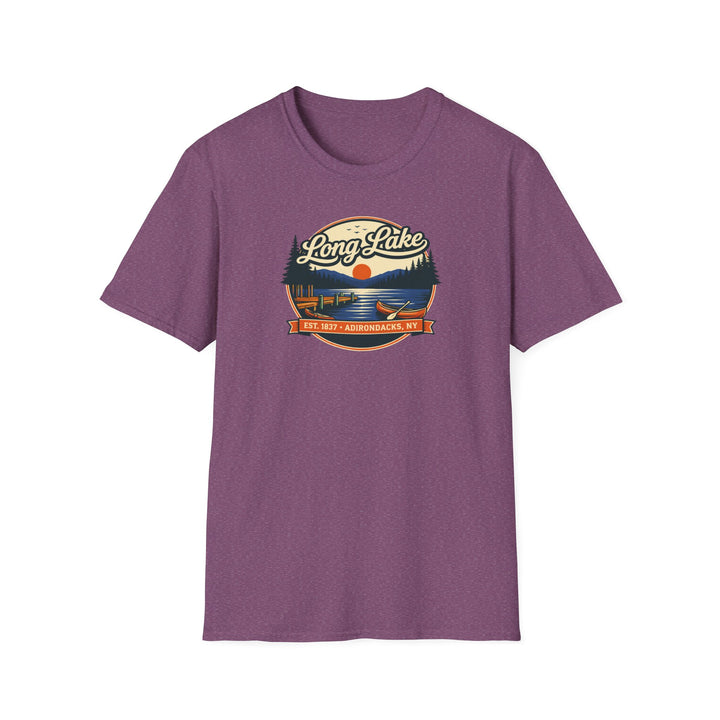 Long Lake Sunset Unisex T-Shirt