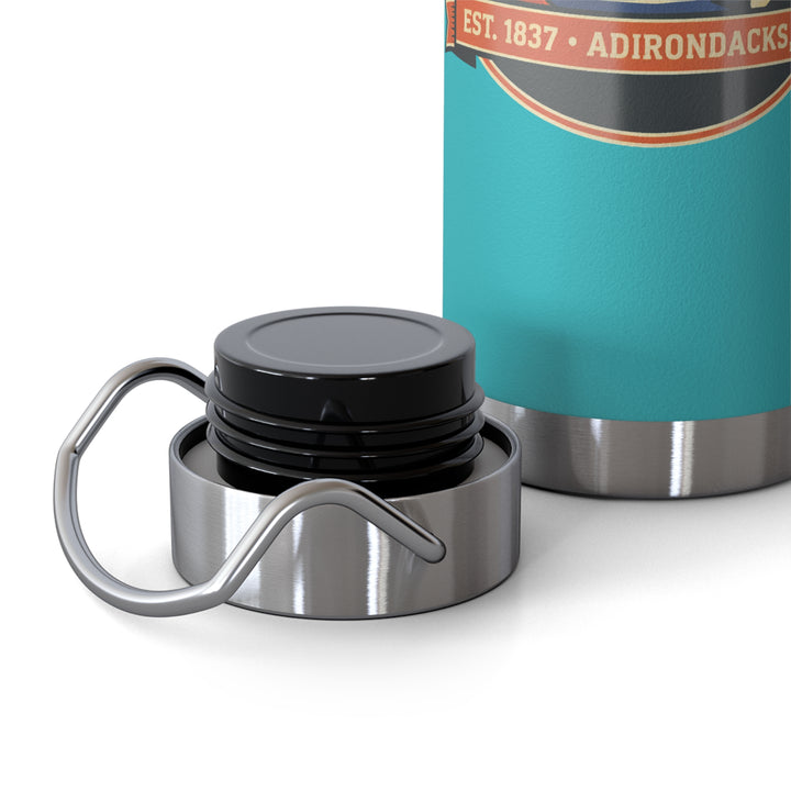 Long Lake Retro Sunset Stainless Water Bottle – 22oz Vacuum Insulated