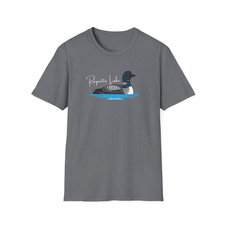 Raquette Lake Unisex T-Shirt - Loon