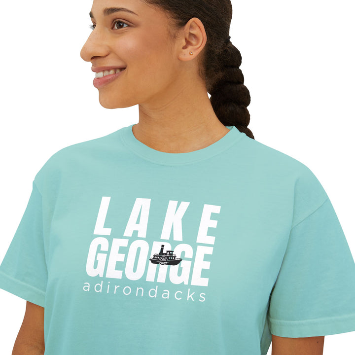 Lake George ADK Ladies Boxy Tee