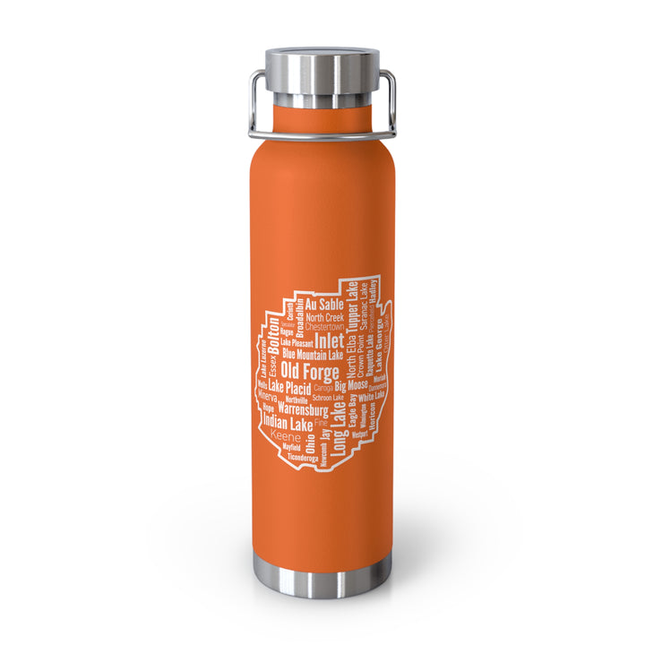 Adirondack Towns Copper-Lined Water Bottle
