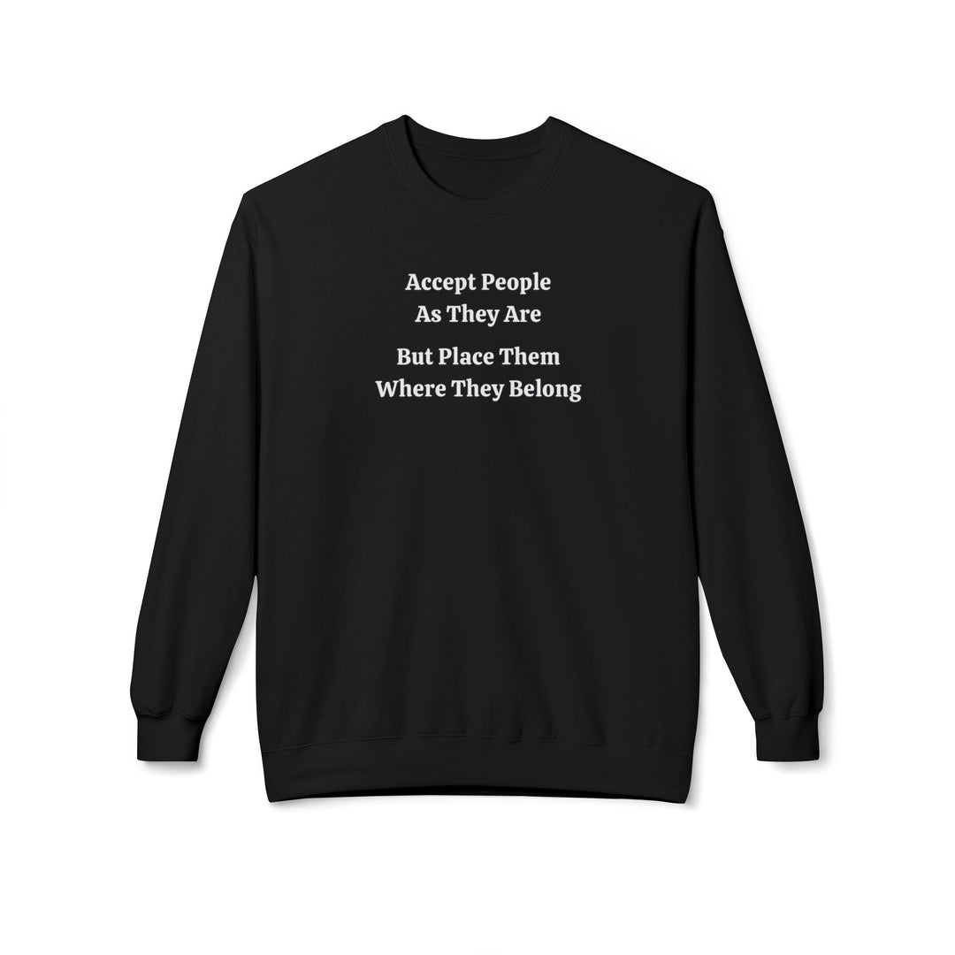 Accept People Sweatshirt