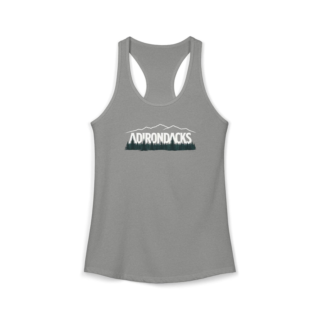 Adirondacks Mtn Range Ladies Racerback Tank