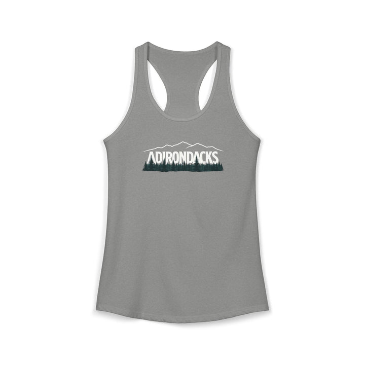 Adirondacks Mtn Range Ladies Racerback Tank