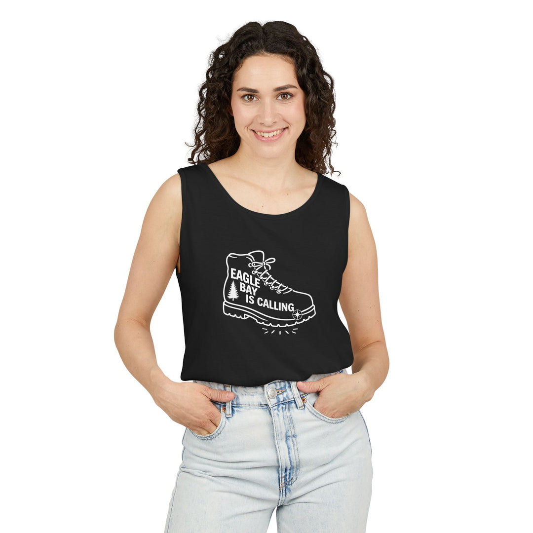 Eagle Bay is Calling Unisex Tank