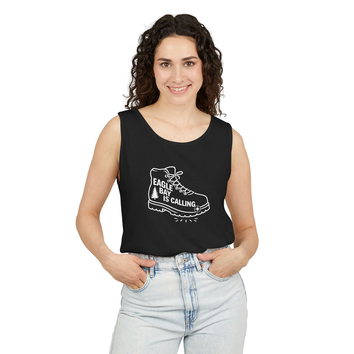 Eagle Bay is Calling Unisex Tank